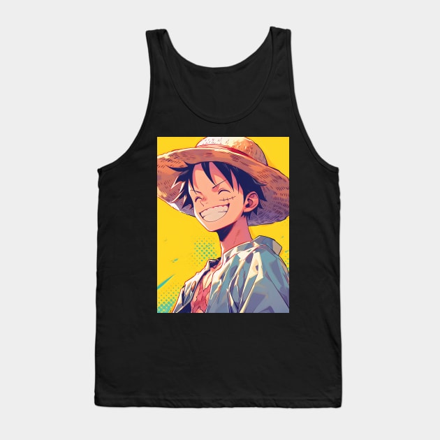 Pirate Odyssey: Anime-Manga Legacy, Mythical Islands, and Swashbuckling Excitement Tank Top by insaneLEDP